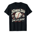 Baseball Senior Dad 2026 Last Inning T-Shirt - Minimalist Print Men Women - T-Shirt, Sweatshirt, Hoodie