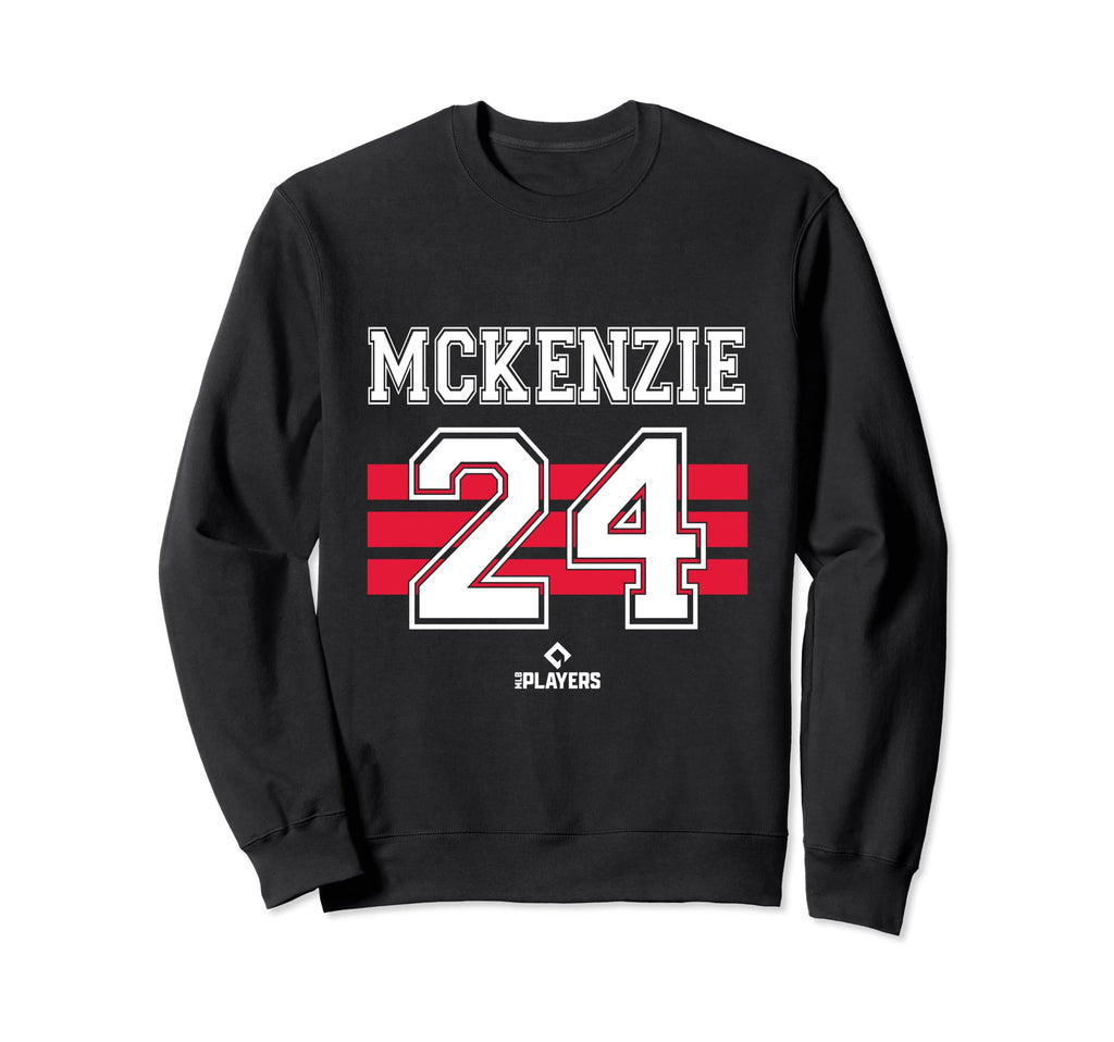 Triston Mckenzie 24 Cleveland Mlbpa Sweatshirt - Trendy Graphic for Adults - T-Shirt, Sweatshirt, Hoodie
