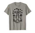 My Heart Is That Field Ballpark Baseball T-Shirt - Graphic Print Men Women - T-Shirt, Sweatshirt, Hoodie