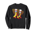 Roller Derby Skating Roller Skate Sweatshirt - Fun Novelty Design Unisex - T-Shirt, Sweatshirt, Hoodie