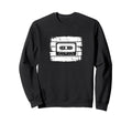 Cassette Tape Music Sweatshirt - Unique Graphic Unisex - T-Shirt, Sweatshirt, Hoodie