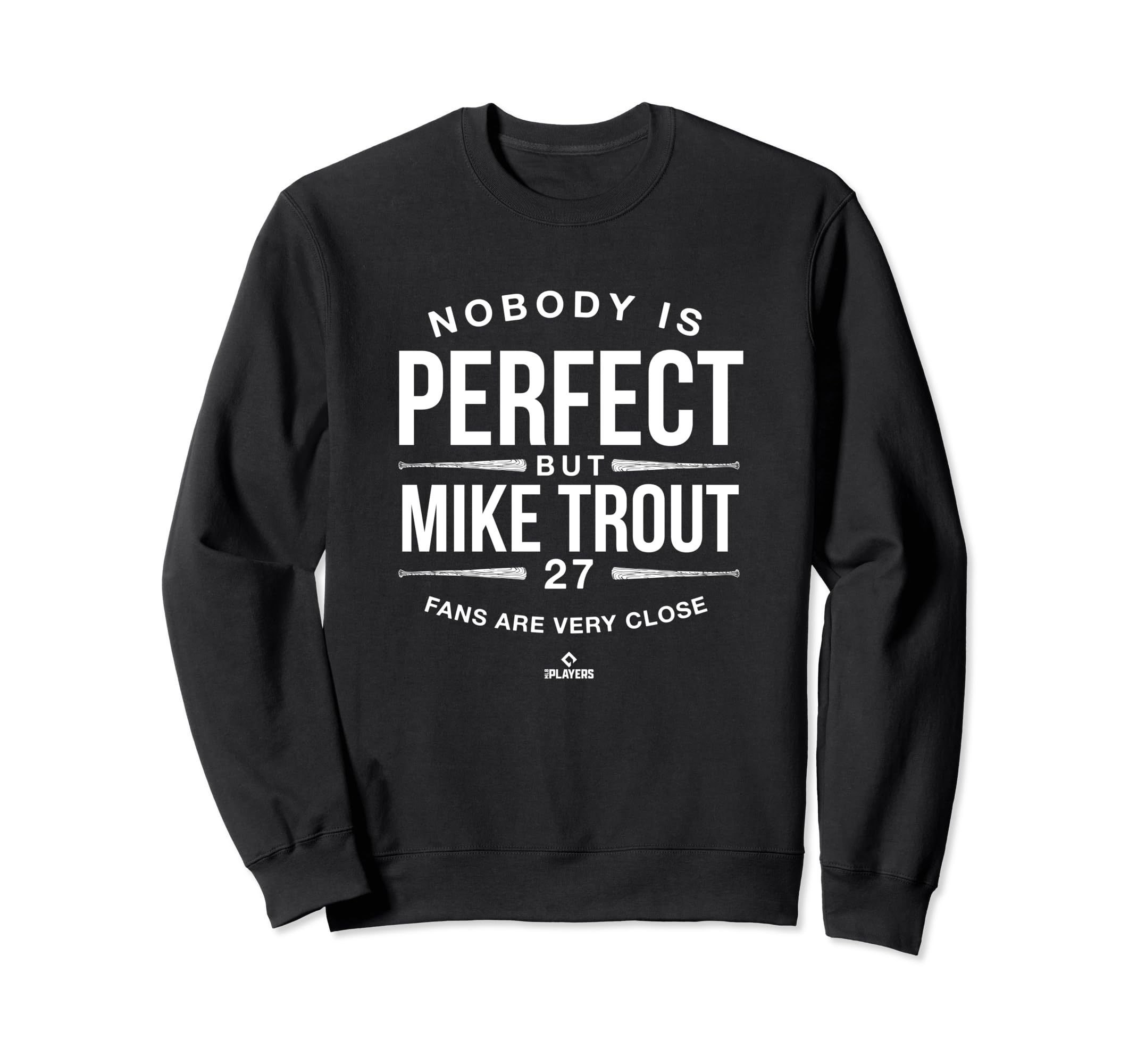 Nobody Is Mlbpa Mike Trout Baseball Sweatshirt - Custom Art Print Unisex - T-Shirt, Sweatshirt, Hoodie