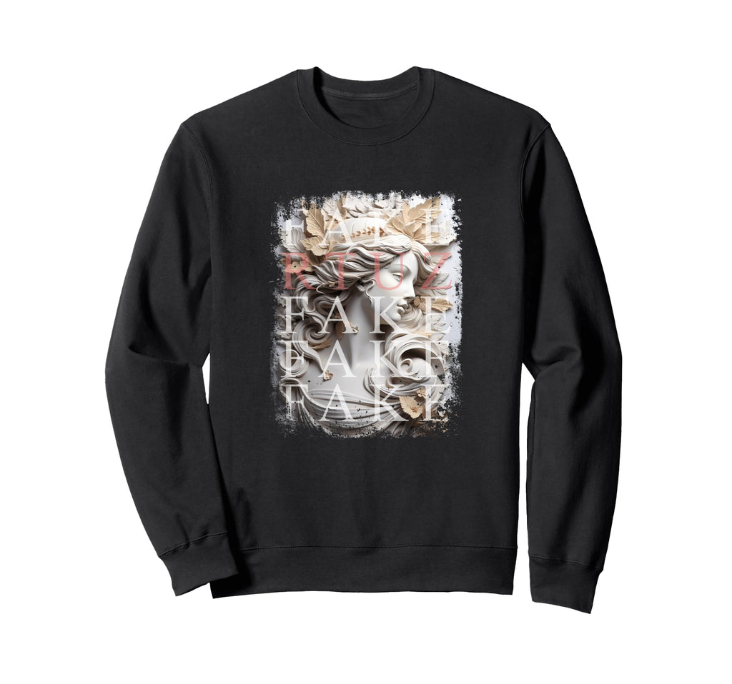 Aesthetic Streetwear Angel Sweatshirt - Minimalist Print for Adults - T-Shirt, Sweatshirt, Hoodie