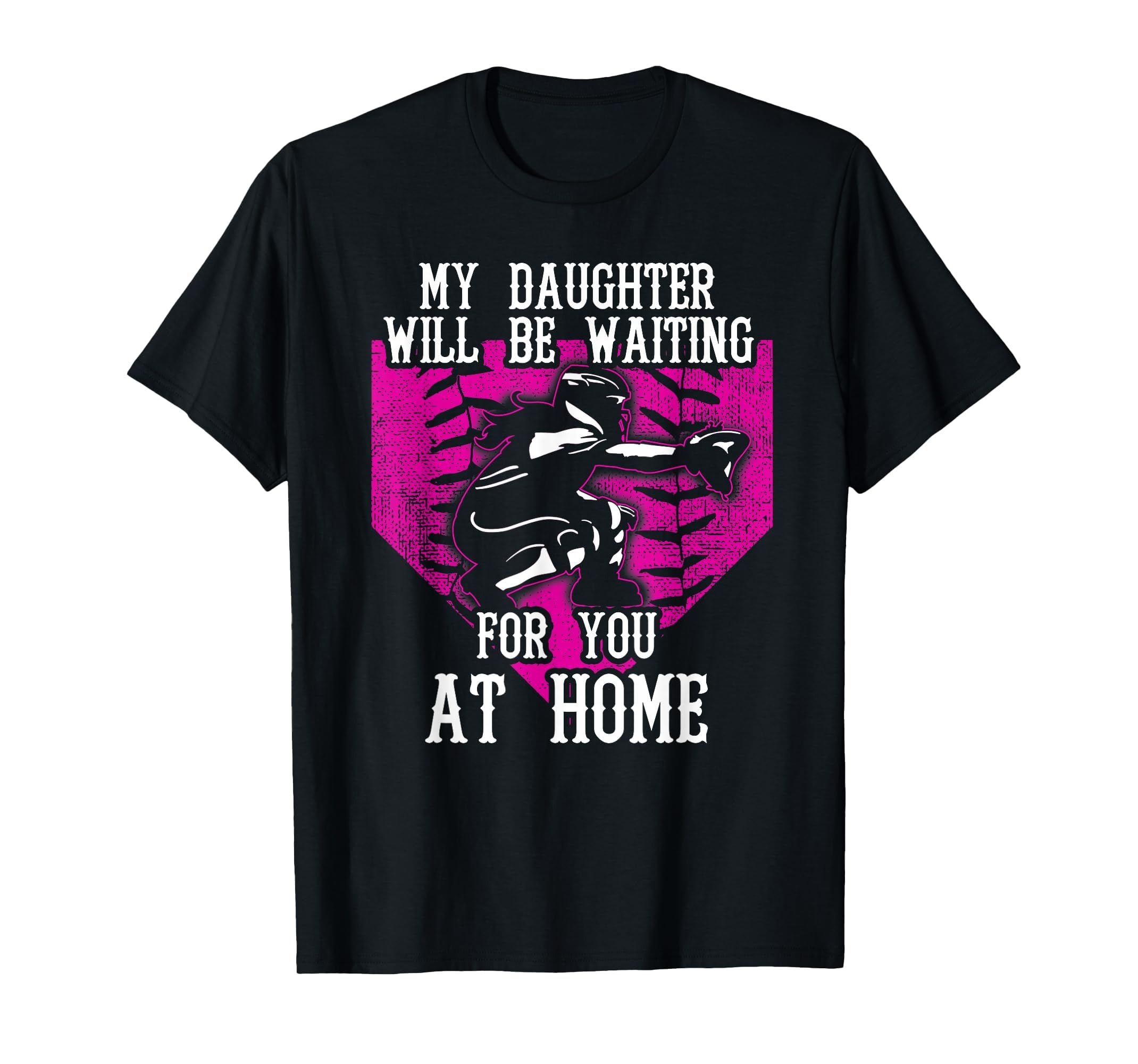 Softball Catcher Mom Dad Proud Parents T-Shirt - Trendy Graphic Unisex - T-Shirt, Sweatshirt, Hoodie