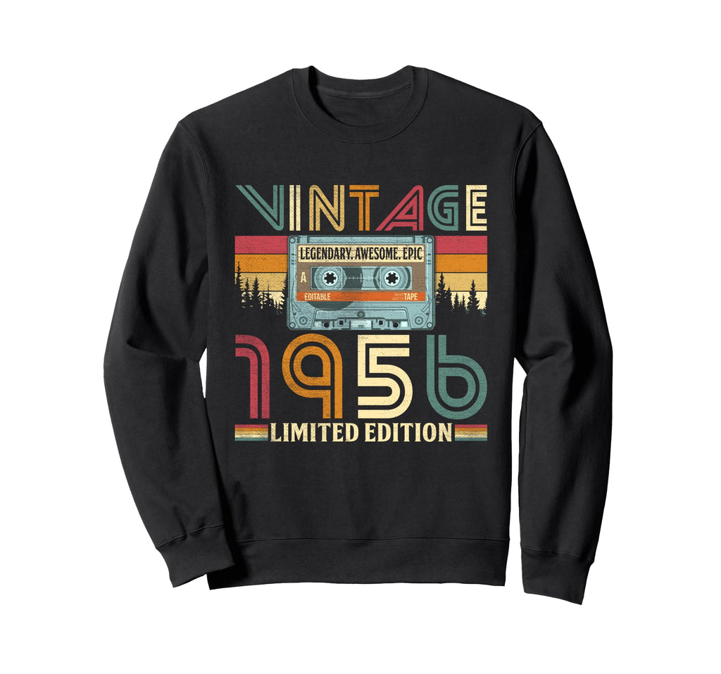 70 Years Old 1956 70Th Birthday Sweatshirt - Streetwear Style Unisex - T-Shirt, Sweatshirt, Hoodie