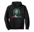 Pixel Jesus Arcade Christian Gamer Hoodie - Custom Art Print Men Women - T-Shirt, Sweatshirt, Hoodie