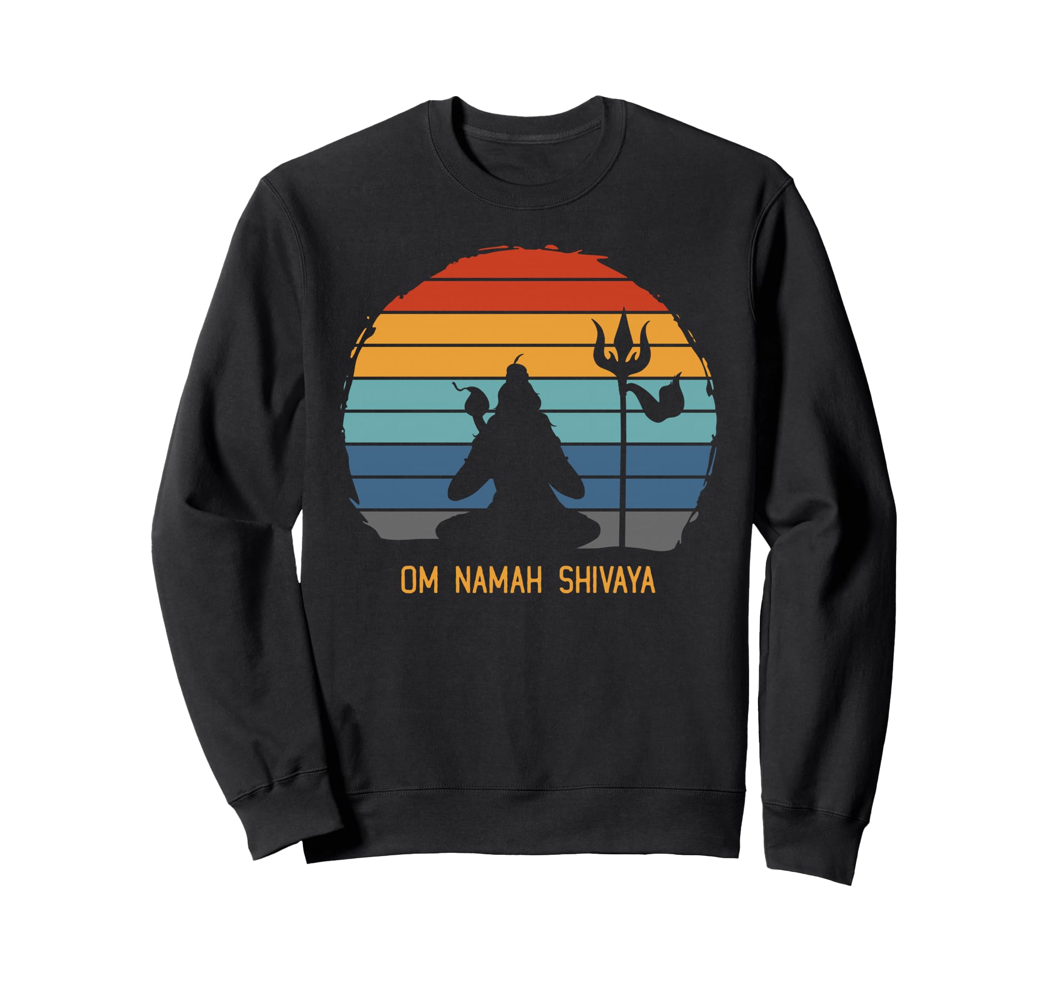 Lord Shiva Meditation Om Namah Sweatshirt - Aesthetic Graphic Men Women - T-Shirt, Sweatshirt, Hoodie