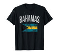 Bahamas Flag Distressed Effect T-Shirt - Trendy Graphic for Adults - T-Shirt, Sweatshirt, Hoodie