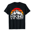 Hiking Is My Therapy Funny Hiking T-Shirt - Custom Art Print for Adults - T-Shirt, Sweatshirt, Hoodie