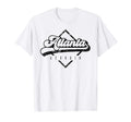 Atlanta Georgia Distressed 70S 80S T-Shirt - Unique Graphic Unisex - T-Shirt, Sweatshirt, Hoodie