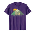 Maine Distressed T-Shirt - Fun Novelty Design Unisex - T-Shirt, Sweatshirt, Hoodie