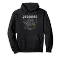 Butterfly Promise Y2K Grunge Aesthetic Hoodie - Unique Graphic Unisex - T-Shirt, Sweatshirt, Hoodie