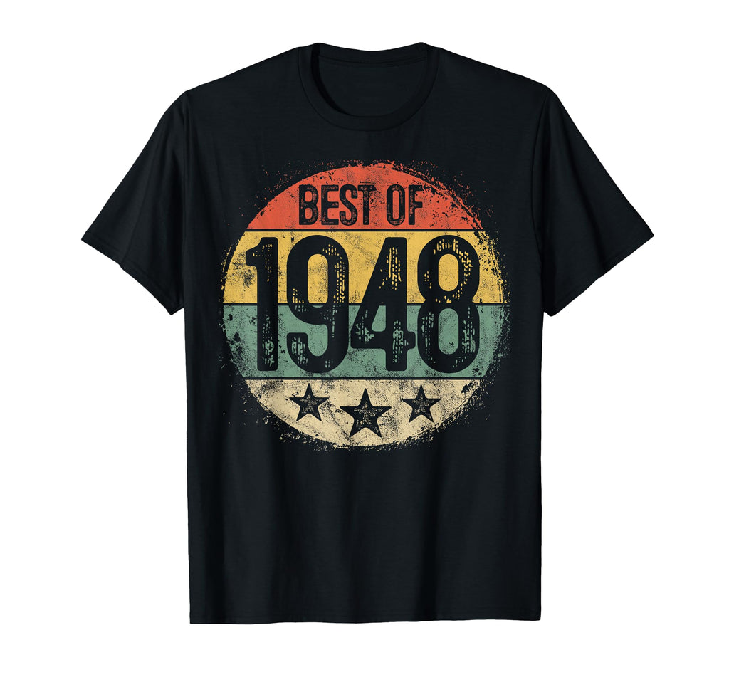 Best 1948 Sunset 78Th Birthday Gift 78 T-Shirt - Trendy Graphic Men Women - T-Shirt, Sweatshirt, Hoodie