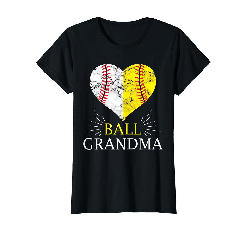 Softball Grandma Baseball Mama Funny T-Shirt - Streetwear Style Unisex - T-Shirt, Sweatshirt, Hoodie