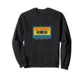 Old School Cassette Tape Sweatshirt - Casual Everyday Wear Men Women - T-Shirt, Sweatshirt, Hoodie
