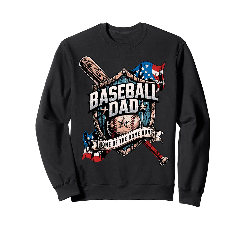 Home Home Runs Usa American Sweatshirt - Custom Art Print for Adults - T-Shirt, Sweatshirt, Hoodie