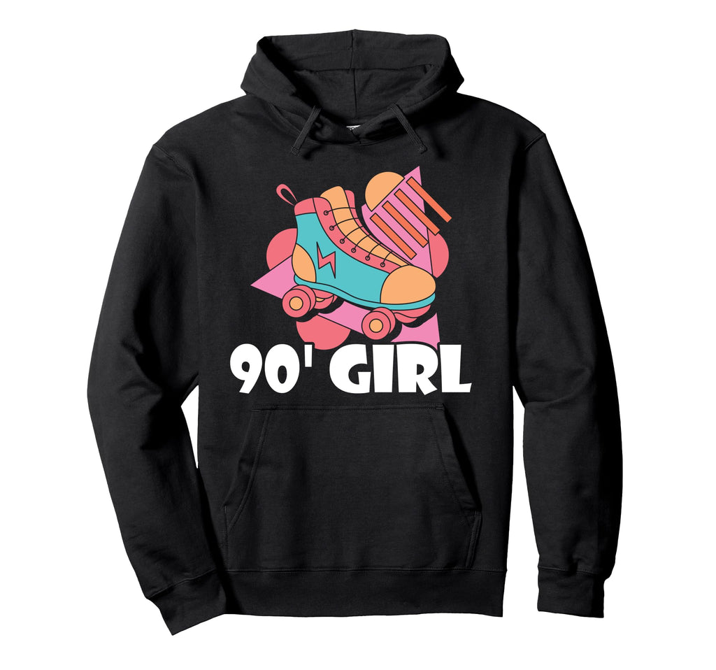 90 Roller Skates Nostalgia Hoodie - Unique Graphic Men Women - T-Shirt, Sweatshirt, Hoodie