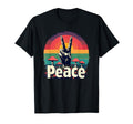 Hippie Peace Sign Mushroom Sunset T-Shirt - Unique Graphic for Adults - T-Shirt, Sweatshirt, Hoodie
