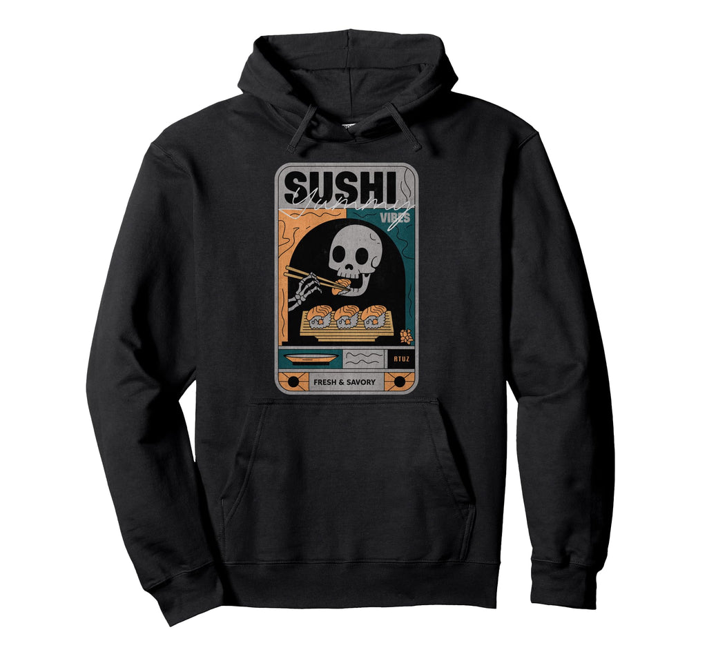 Aesthetic Streetwear Skull Hoodie - Novelty Apparel Men Women - T-Shirt, Sweatshirt, Hoodie