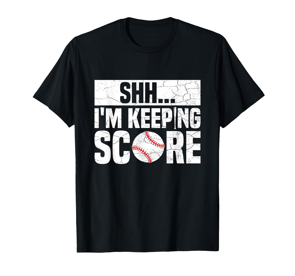 Scorekeeping And Baseball Score Book T-Shirt - Aesthetic Graphic Men Women - T-Shirt, Sweatshirt, Hoodie