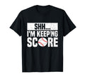 Scorekeeping And Baseball Score Book T-Shirt - Aesthetic Graphic Men Women - T-Shirt, Sweatshirt, Hoodie