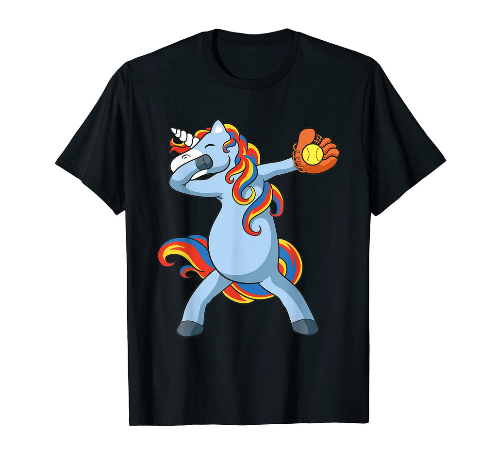 Funny Unicorn Dabbing Unicorn T-Shirt - Custom Art Print for Adults - T-Shirt, Sweatshirt, Hoodie