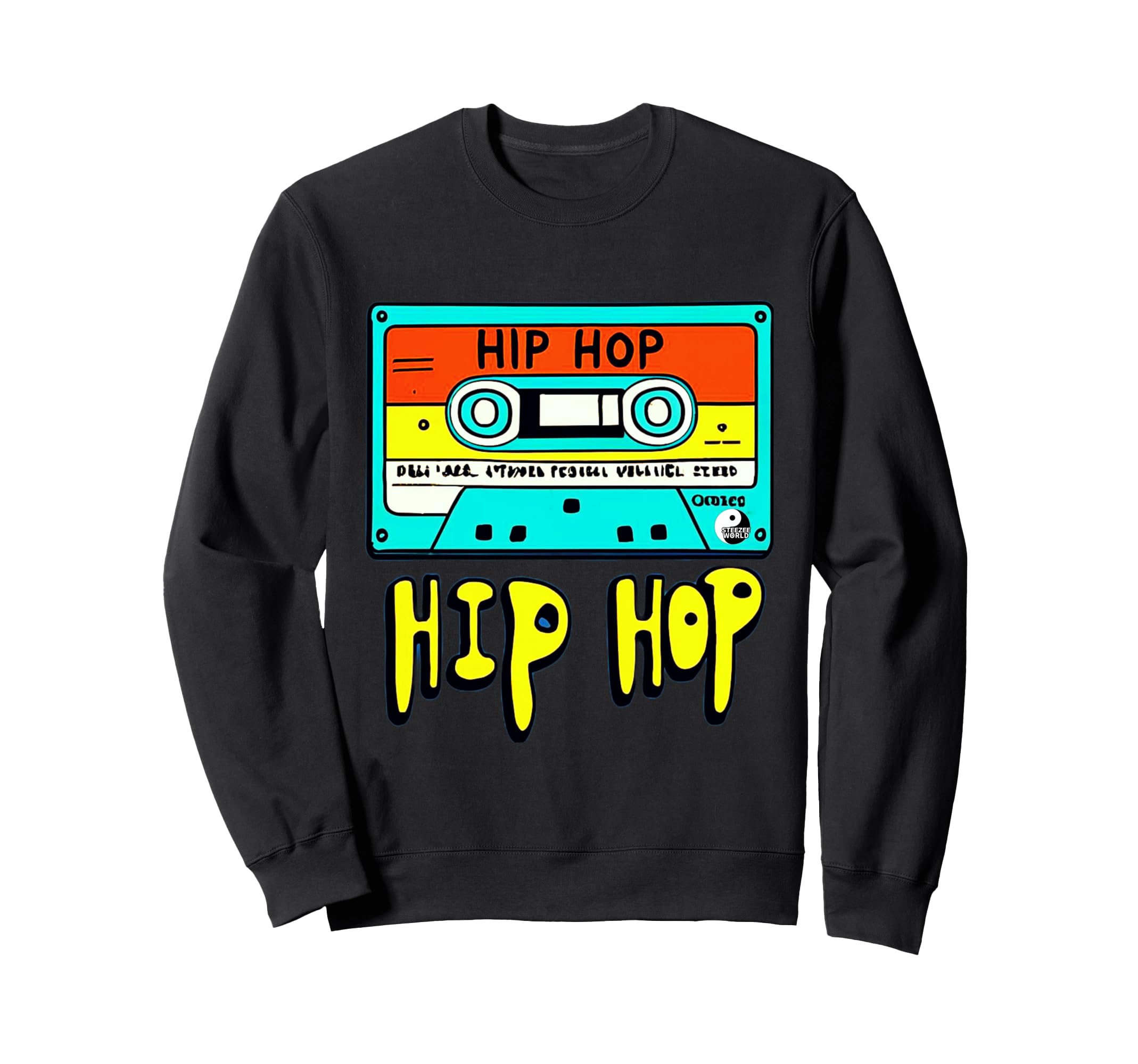 Hip Hop Cassette Tape Sweatshirt - Streetwear Style Men Women - T-Shirt, Sweatshirt, Hoodie