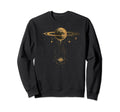 Celestial Minimalistic Boho Moon Space Sweatshirt - Unique Graphic Unisex - T-Shirt, Sweatshirt, Hoodie