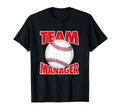 Baseball Team Manager Softball Team T-Shirt - Custom Art Print for Adults - T-Shirt, Sweatshirt, Hoodie