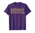 Detroit Michigan Mi 60S 70S 80S Gift T-Shirt - Novelty Apparel Unisex - T-Shirt, Sweatshirt, Hoodie