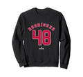 Richard Rodriguez 48 Atlanta Sweatshirt - Novelty Apparel Men Women - T-Shirt, Sweatshirt, Hoodie