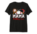 Baseball Birthday Party Sports Family Mama T-Shirt - Trendy Graphic Unisex - T-Shirt, Sweatshirt, Hoodie