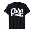 Cuba Baseball Fan Cuban Flag T-Shirt - Novelty Apparel Unisex - T-Shirt, Sweatshirt, Hoodie