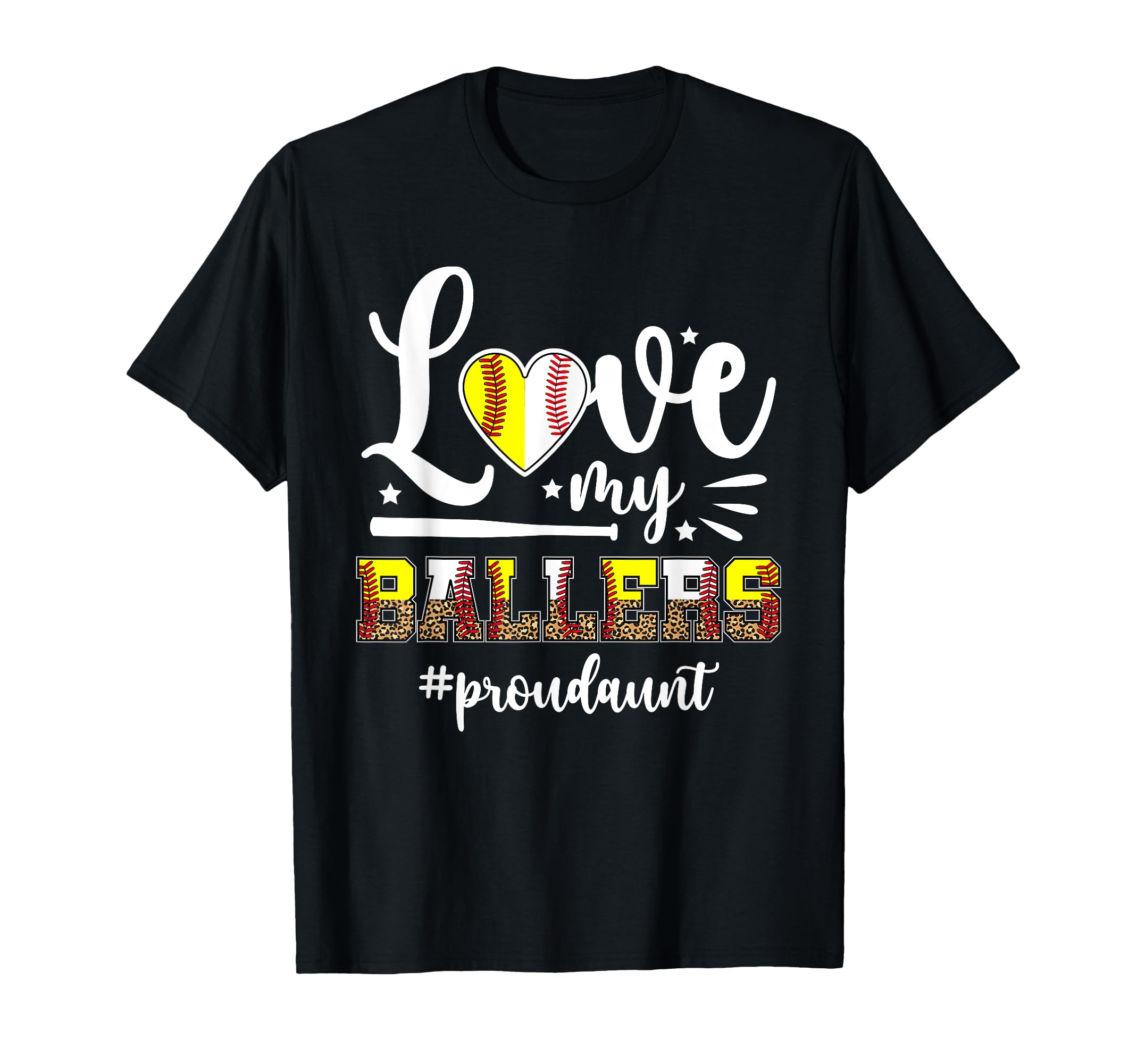 Love My Ballers Baseball Softball T-Shirt - Streetwear Style Men Women - T-Shirt, Sweatshirt, Hoodie