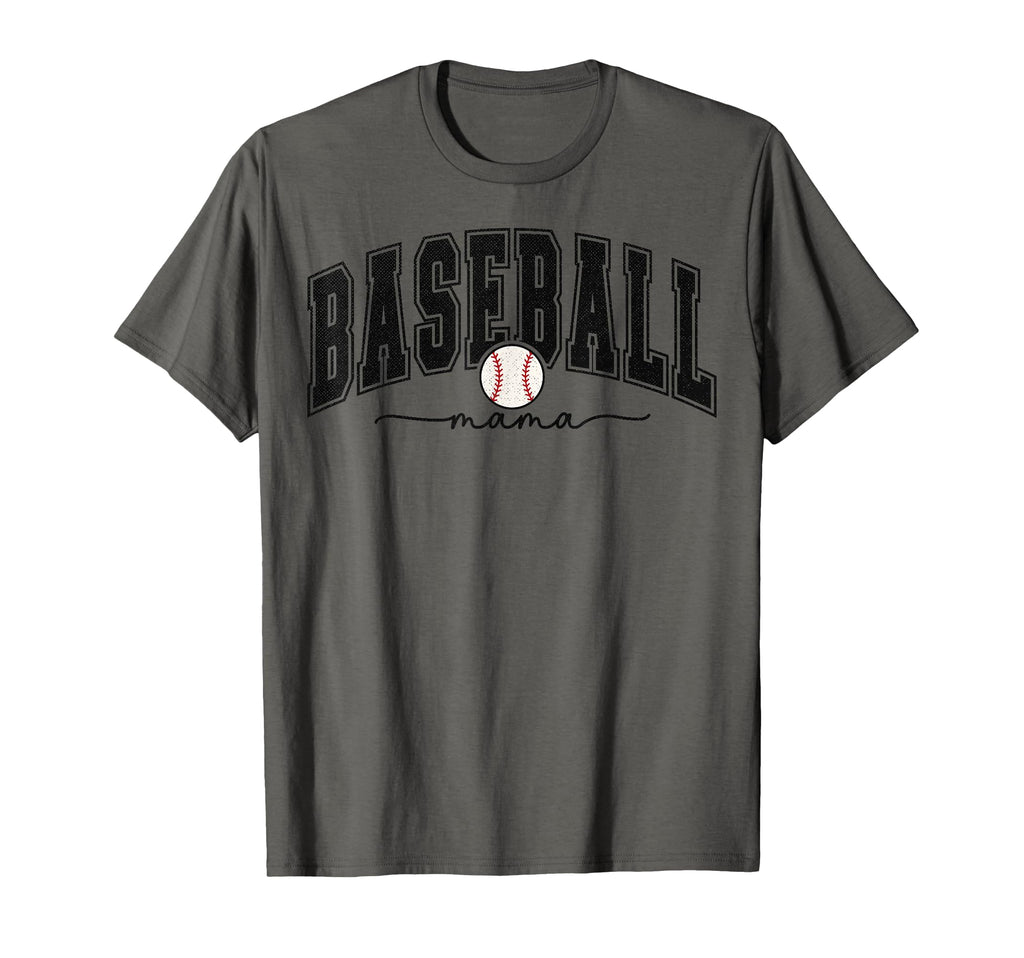 Baseball Mama T-Shirt - Aesthetic Graphic for Adults - T-Shirt, Sweatshirt, Hoodie