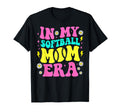 My Softball Mom Era Softball Mama T-Shirt - Minimalist Print for Adults - T-Shirt, Sweatshirt, Hoodie