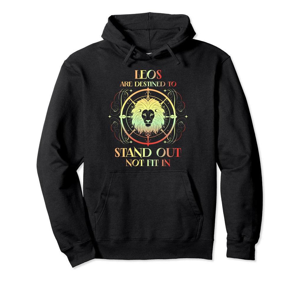 Leo Horoscope Zodiac Sign Astrology Hoodie - Fun Novelty Design Men Women - T-Shirt, Sweatshirt, Hoodie
