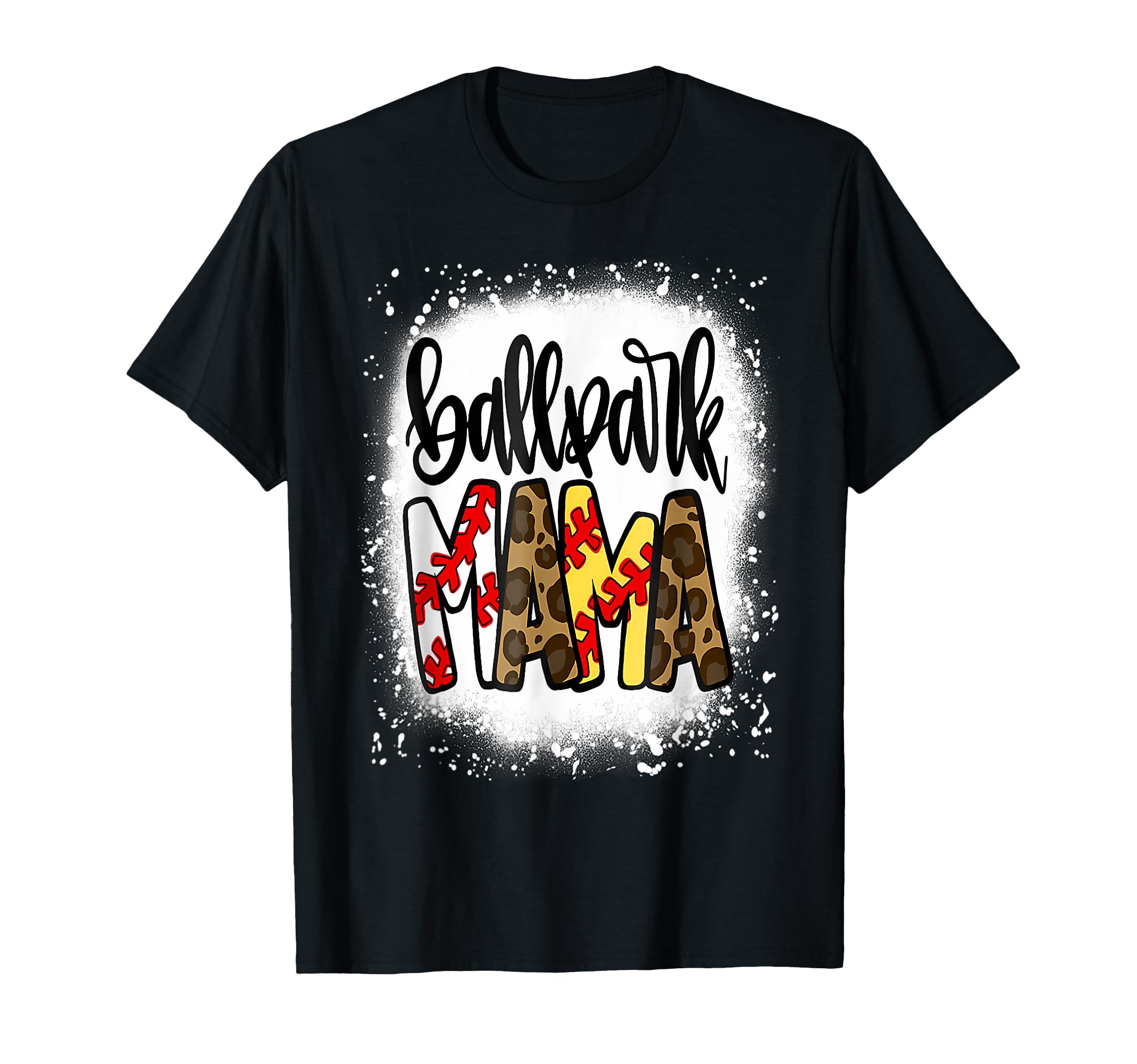 Ballpark Mom Mama Baseball Softball T-Shirt - Streetwear Style Unisex - T-Shirt, Sweatshirt, Hoodie