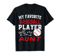 My Favorite Baseball Player Calls Me T-Shirt - Minimalist Print Unisex - T-Shirt, Sweatshirt, Hoodie