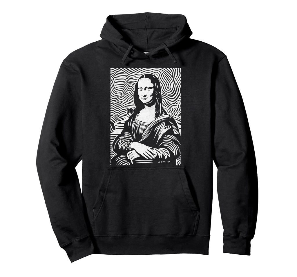 Mona Lisa Aesthetic Y2K Streetwear Hoodie - Aesthetic Graphic Men Women - T-Shirt, Sweatshirt, Hoodie