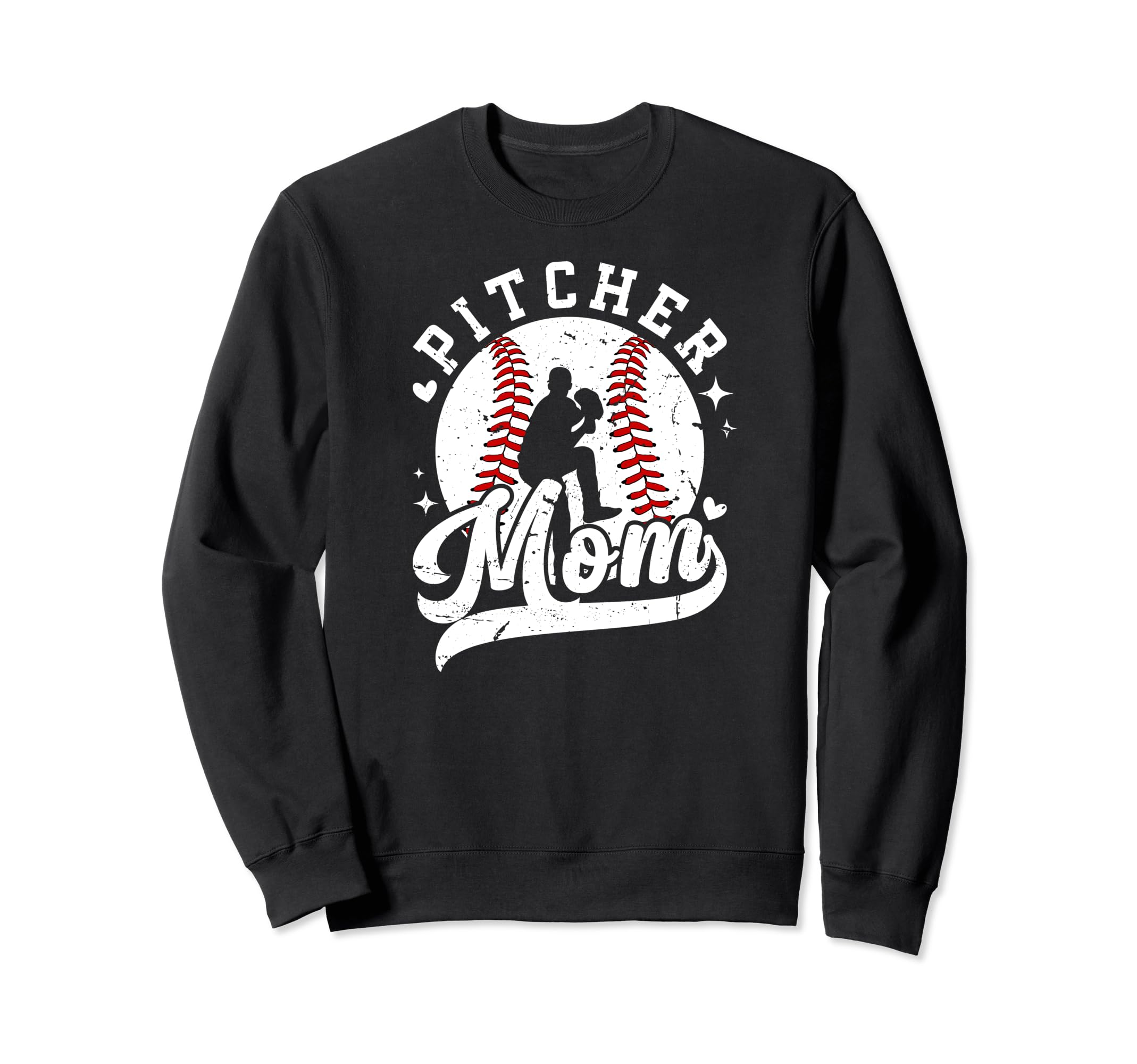 Baseball Pitcher Mom Baseball Sweatshirt - Novelty Apparel Men Women - T-Shirt, Sweatshirt, Hoodie