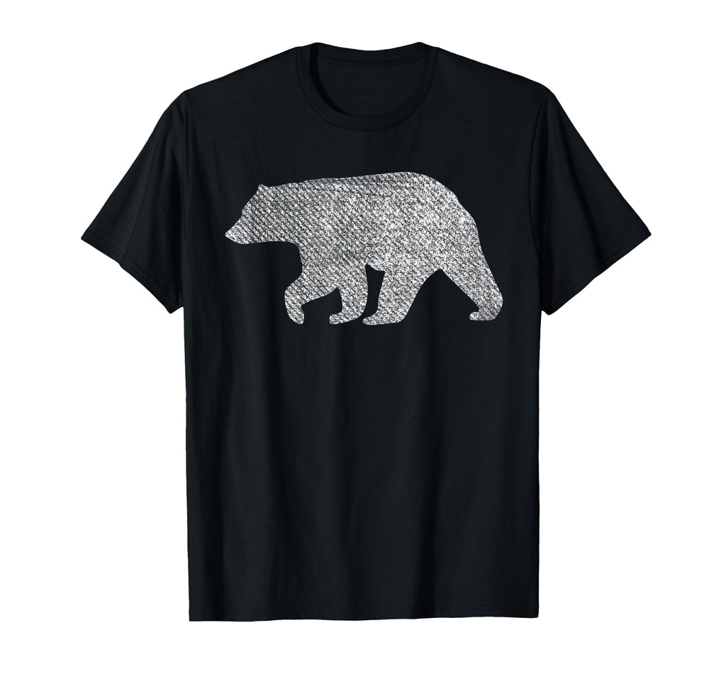 Distressed Bear Hipster Bear T-Shirt - Streetwear Style for Adults - T-Shirt, Sweatshirt, Hoodie