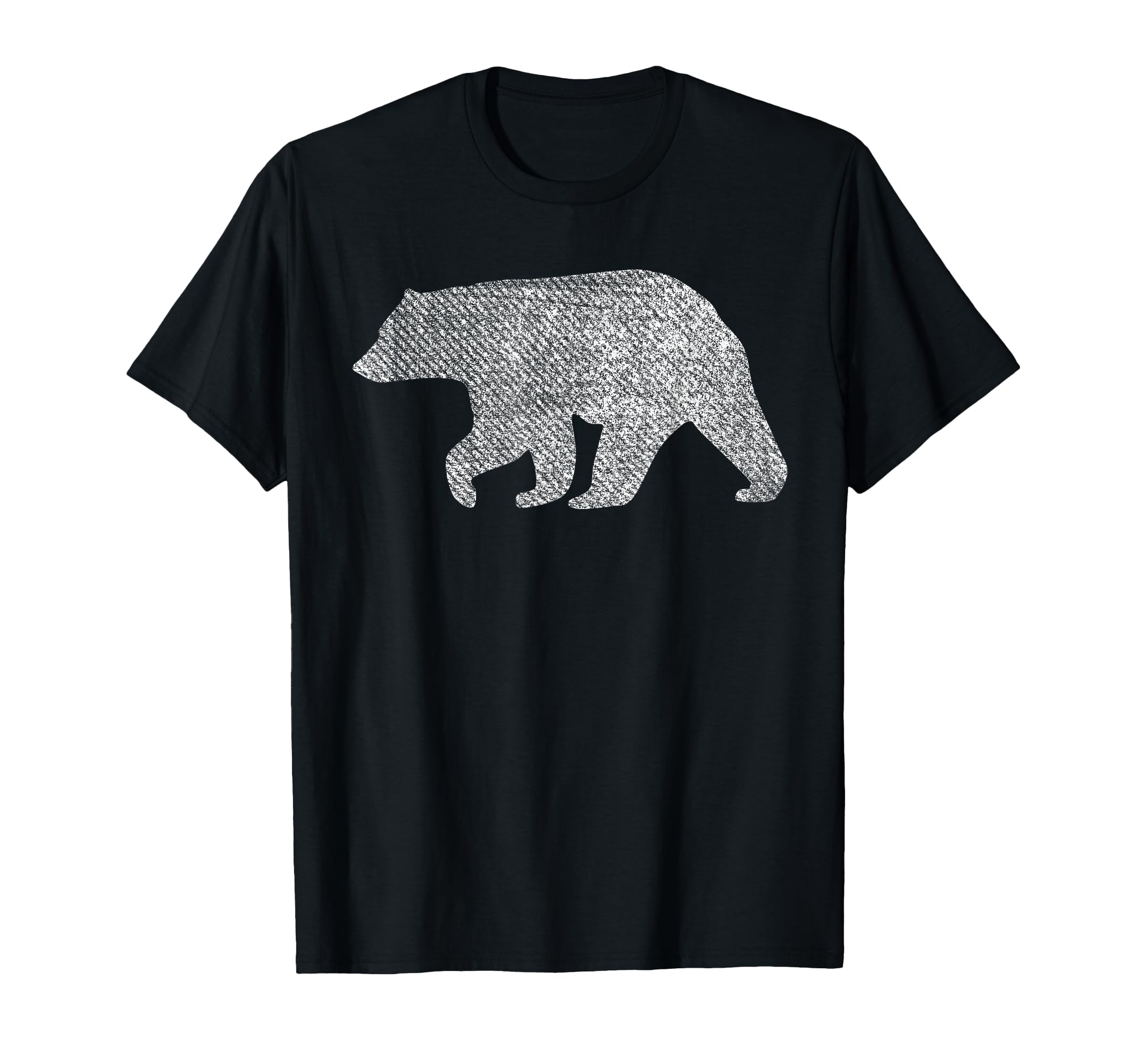 Distressed Bear Hipster Bear T-Shirt - Streetwear Style for Adults - T-Shirt, Sweatshirt, Hoodie