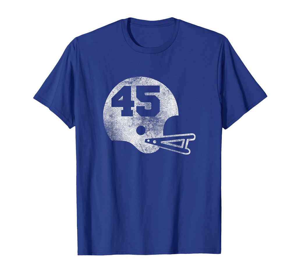 Football Jersey Number 45 Player T-Shirt - Minimalist Print Men Women - T-Shirt, Sweatshirt, Hoodie