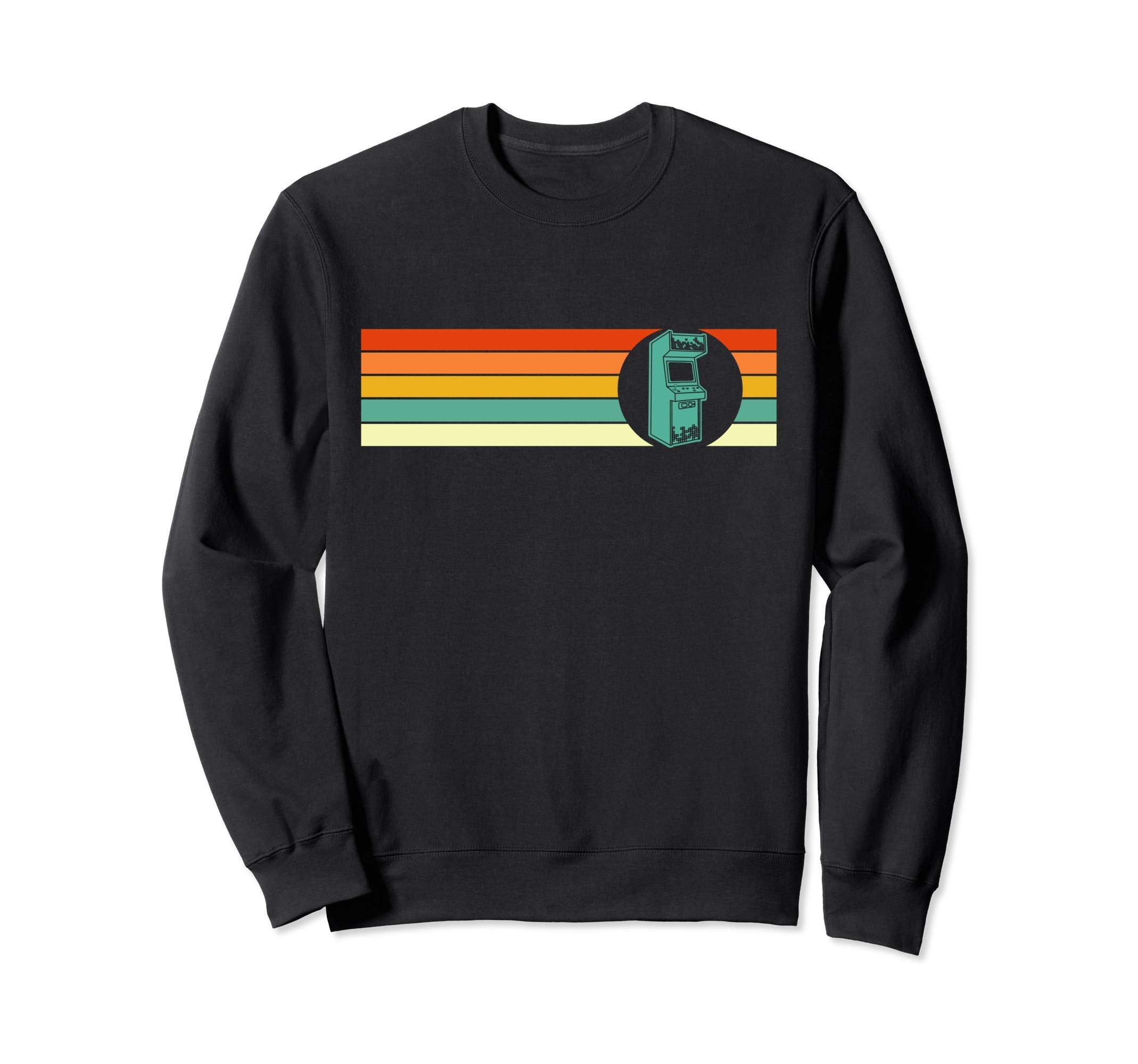 Gamer Gaming Arcade 80S Video Game Sweatshirt - Custom Art Print for Adults - T-Shirt, Sweatshirt, Hoodie