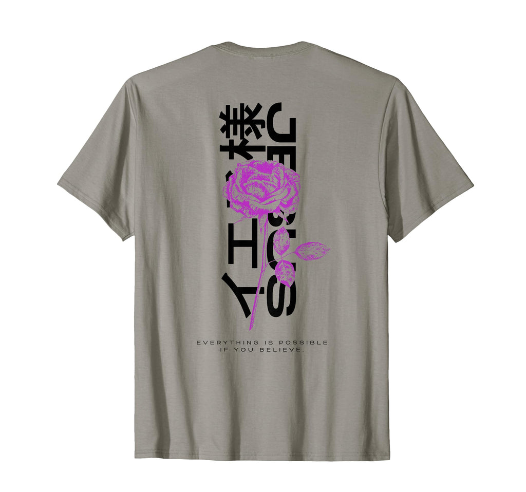 Christian Y2K Jesus Faith Backprint T-Shirt - Streetwear Style Men Women - T-Shirt, Sweatshirt, Hoodie