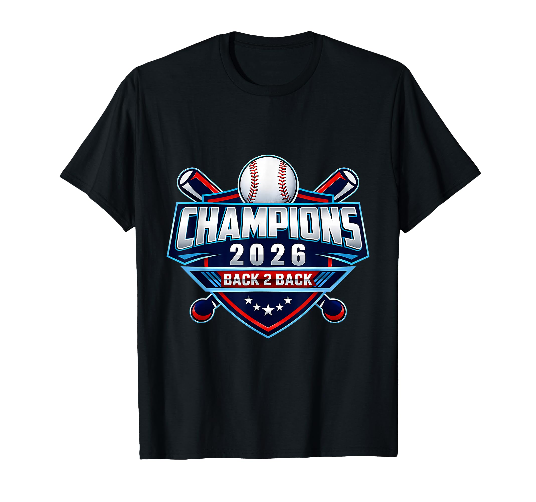 Baseball Team 2026 Champions T-Shirt - Novelty Apparel Unisex - T-Shirt, Sweatshirt, Hoodie