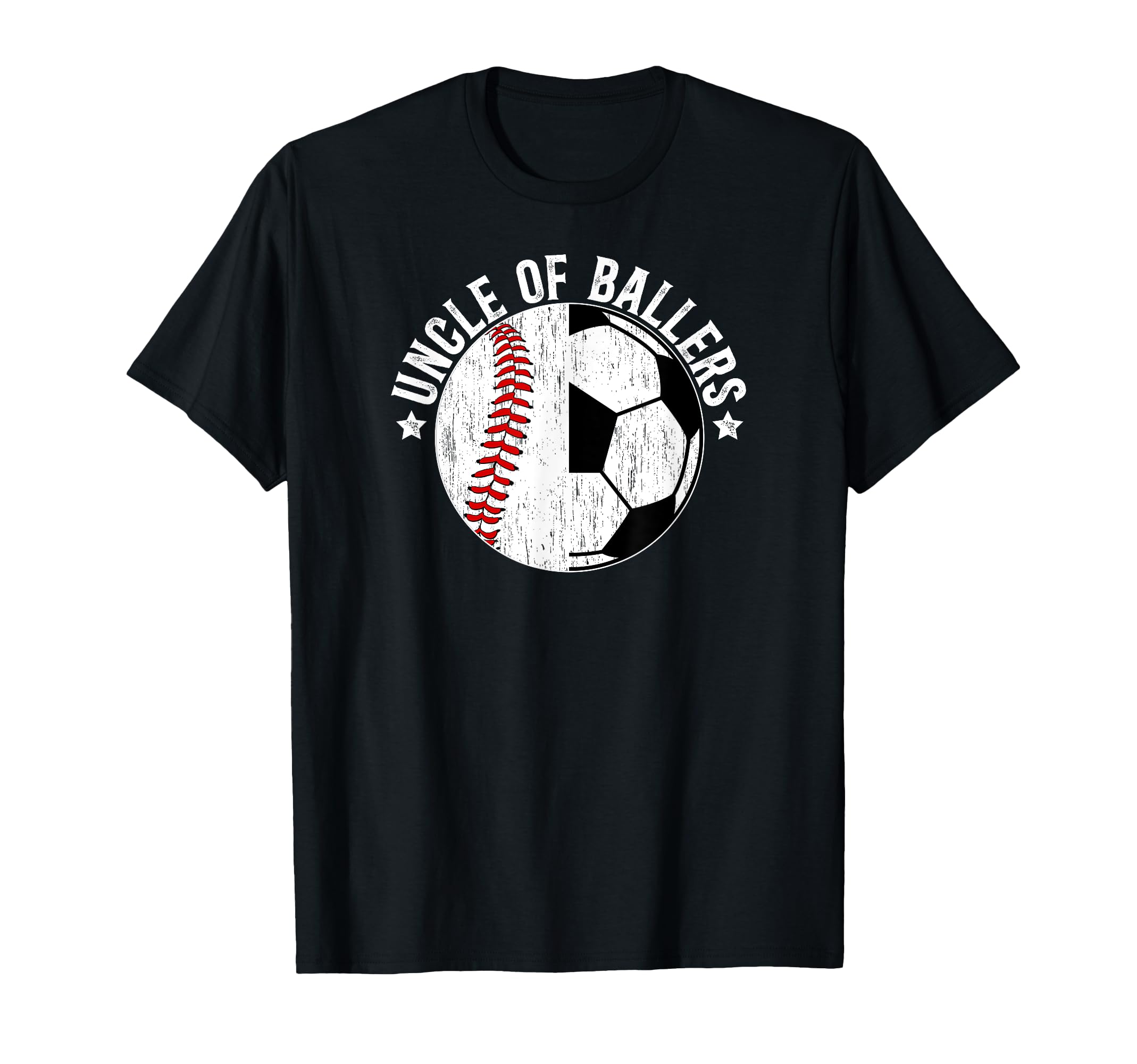 Uncle Ballers Baseball Soccer Uncle T-Shirt - Aesthetic Graphic Unisex - T-Shirt, Sweatshirt, Hoodie