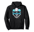 Baseball Drip Dad Ice Cram Home Plate Hoodie - Aesthetic Graphic Unisex - T-Shirt, Sweatshirt, Hoodie