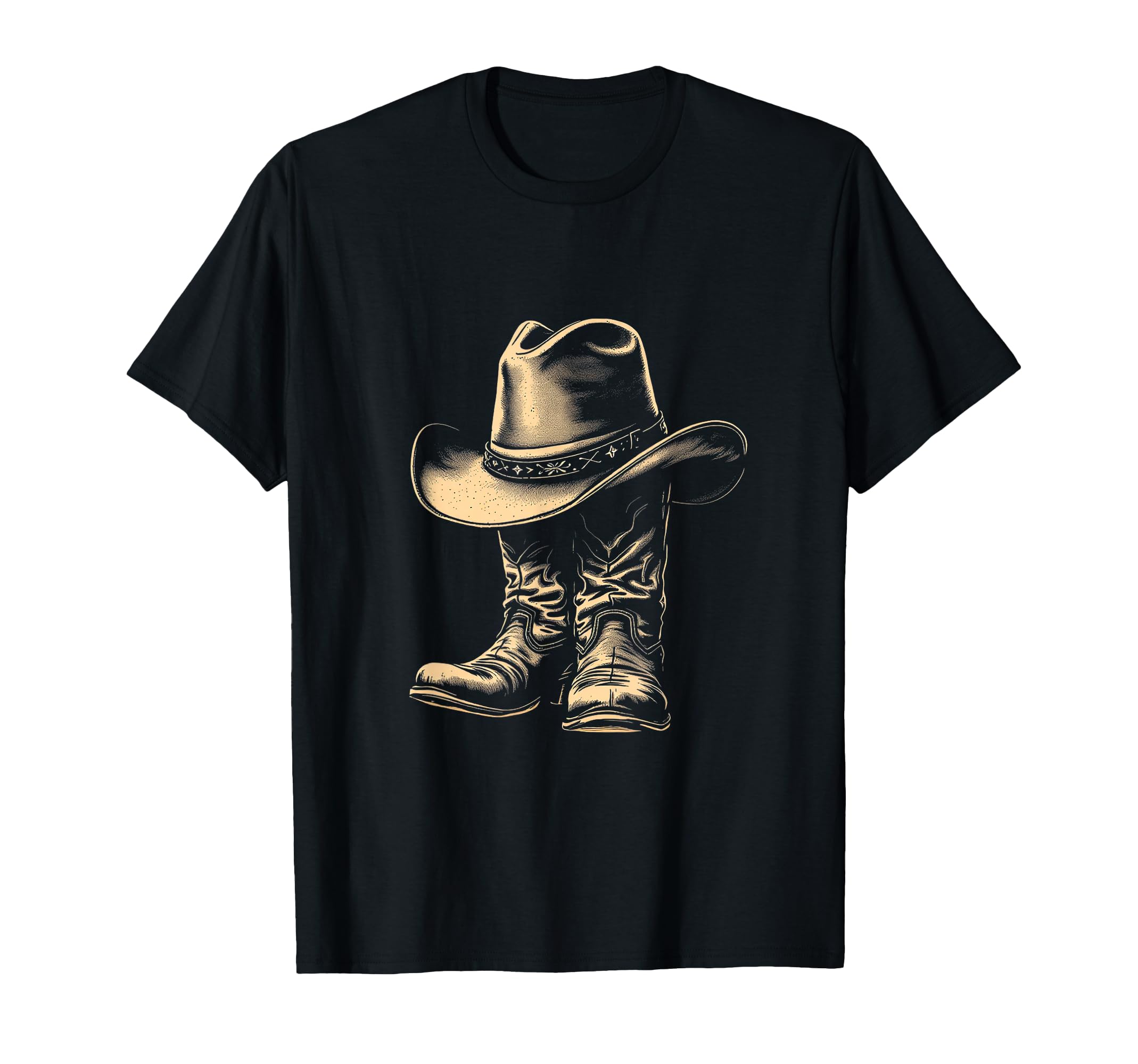Cowboy T-Shirt - Fun Novelty Design Unisex - T-Shirt, Sweatshirt, Hoodie